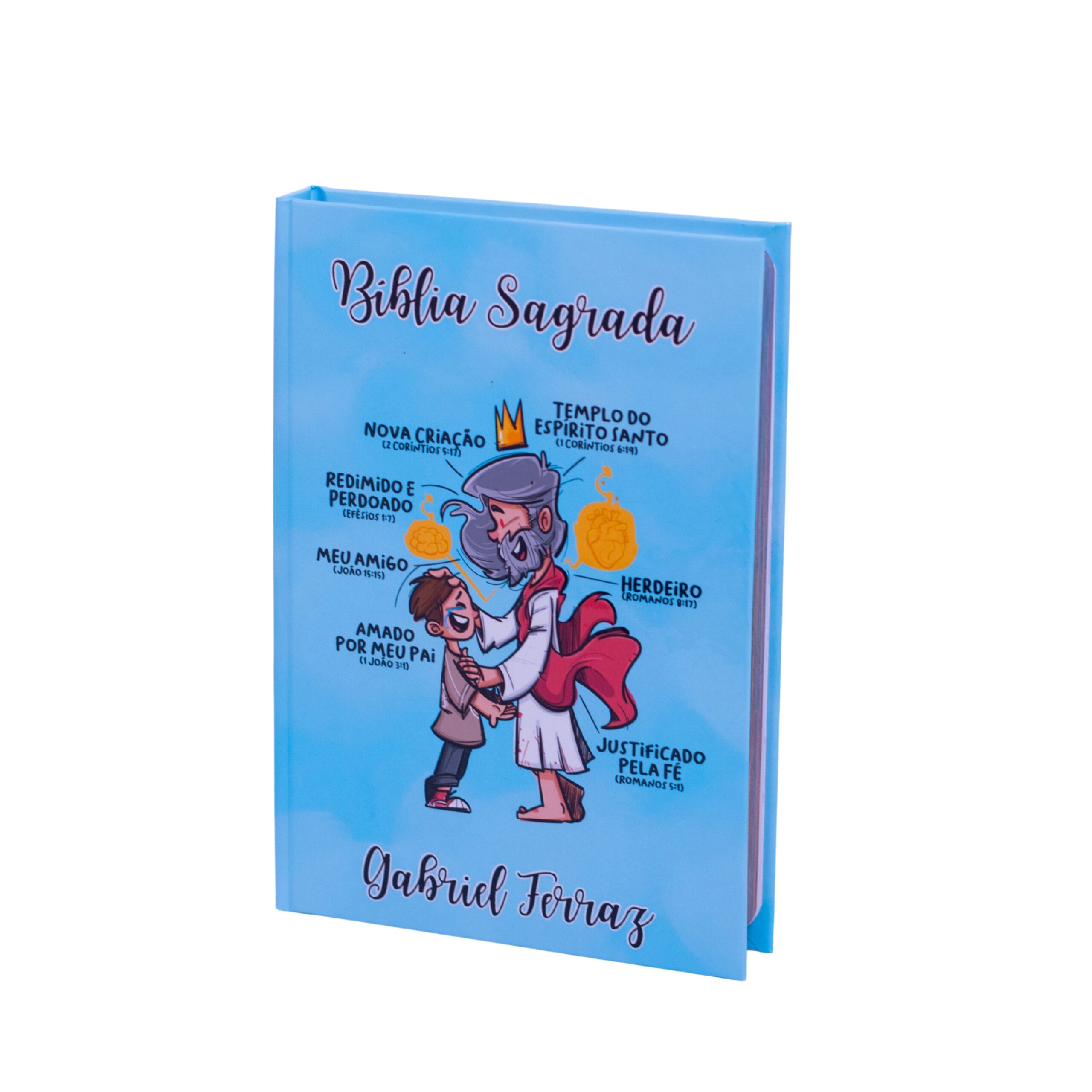 Mini Bíblia Identidade em Cristo (azul) - Imagem 2